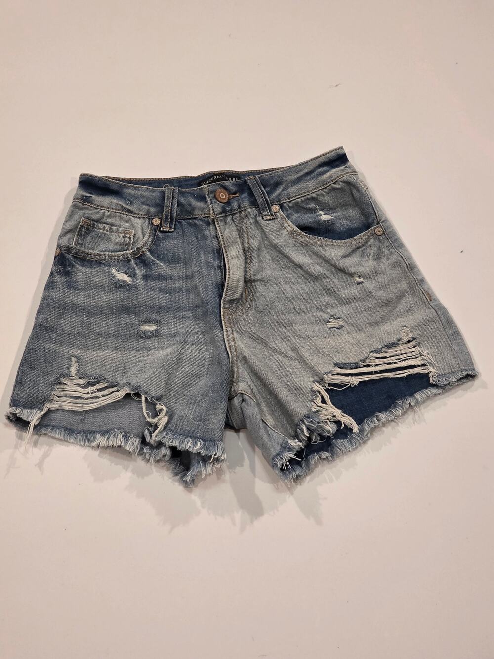 Sincerely Jules Womens Jean Shorts 0/24